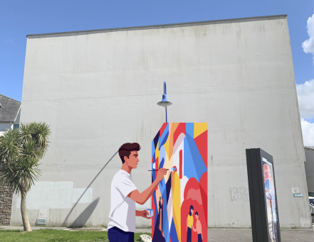 Image d'illustration pour : Fresque sur la mairie