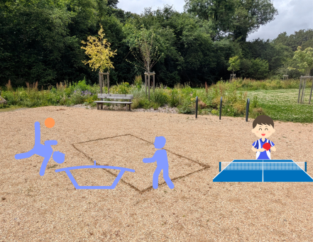 Image d'illustration pour : Tables de ping-pong et de teqball en accès libre
