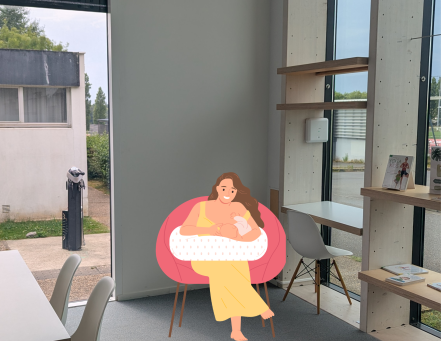 Image d'illustration pour : Espace allaitement à la Médiathèque François-Mitterand