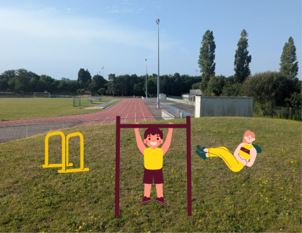 Image d'illustration pour : Aire de fitness/street workout